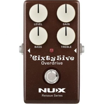 Педали эффектов Fuzz, Overdrive NUX 6ixty5ive Overdrive 101623